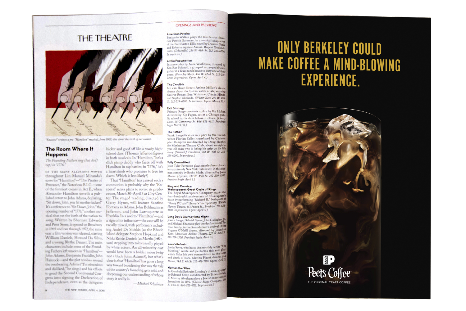 Peet's Coffee Coffee first Ad Age