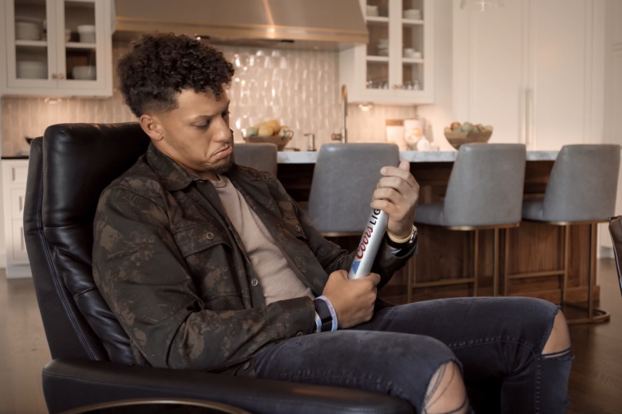 Patrick Mahomes pitches Coors Light flashlights, not beer Ad Age