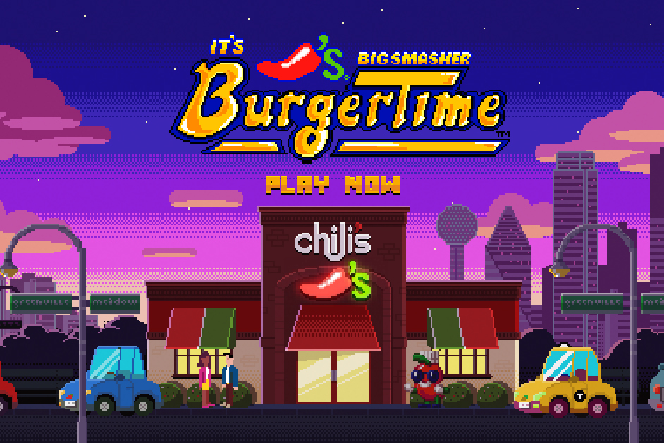 Chili’s BurgerTime game attacks fast food rivals Ad Age