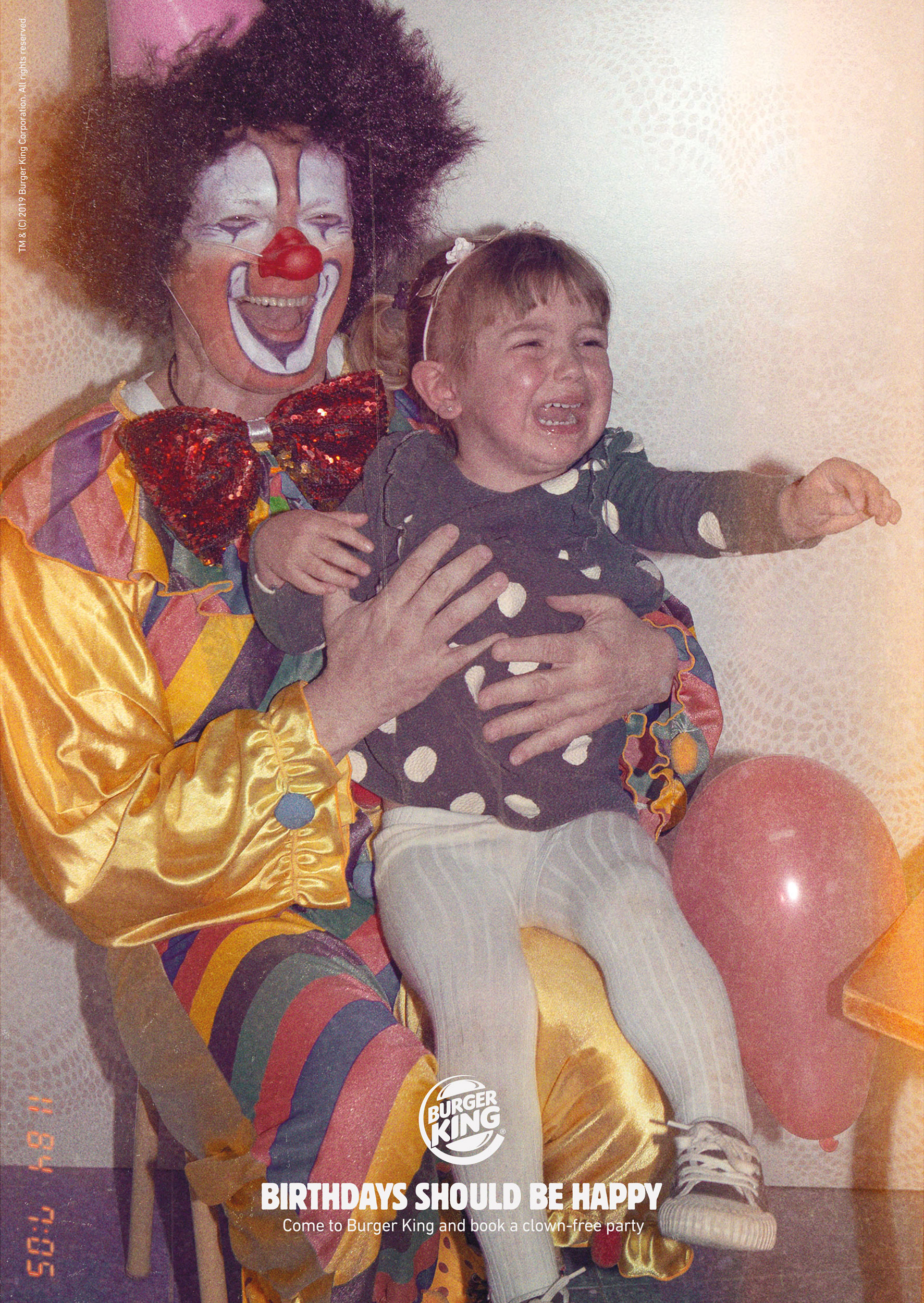 Burger King promises kids clownfree birthdays Ad Age