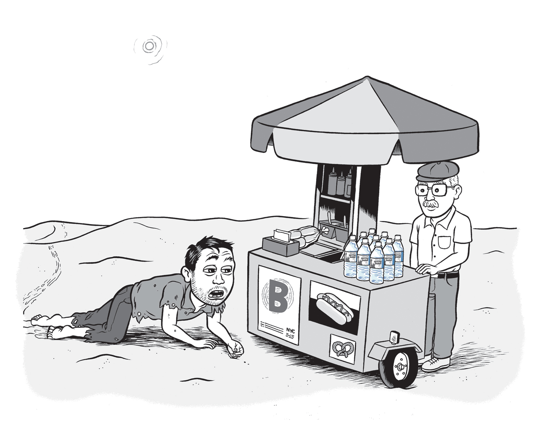 Duane Reade New York's Least Pretentious Caption Contest Water