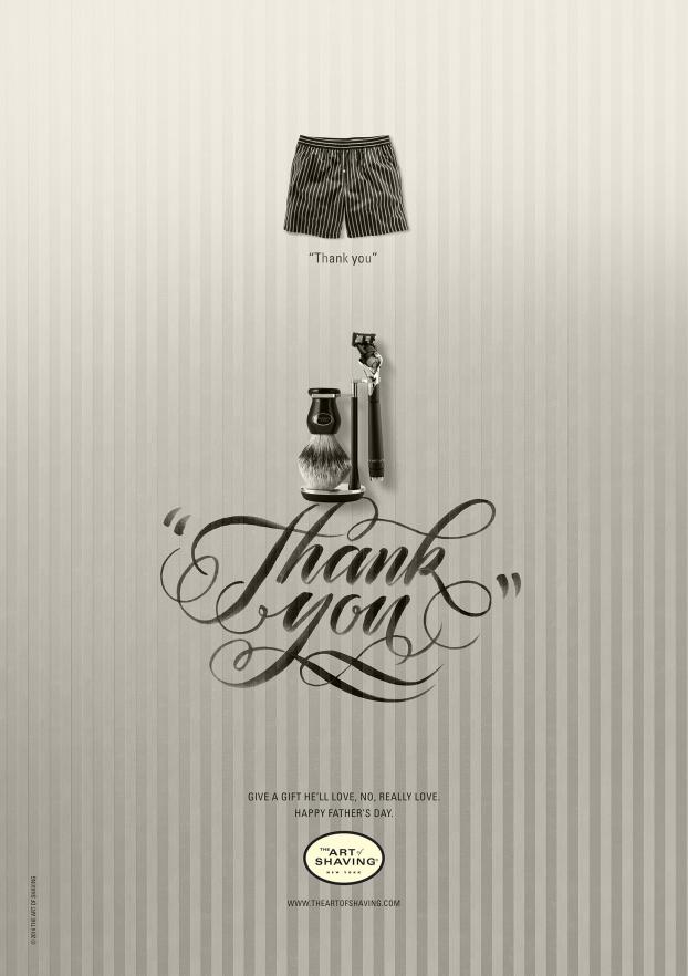 The Art of Shaving The Art of Shaving Gift Campaign Fathers' Day