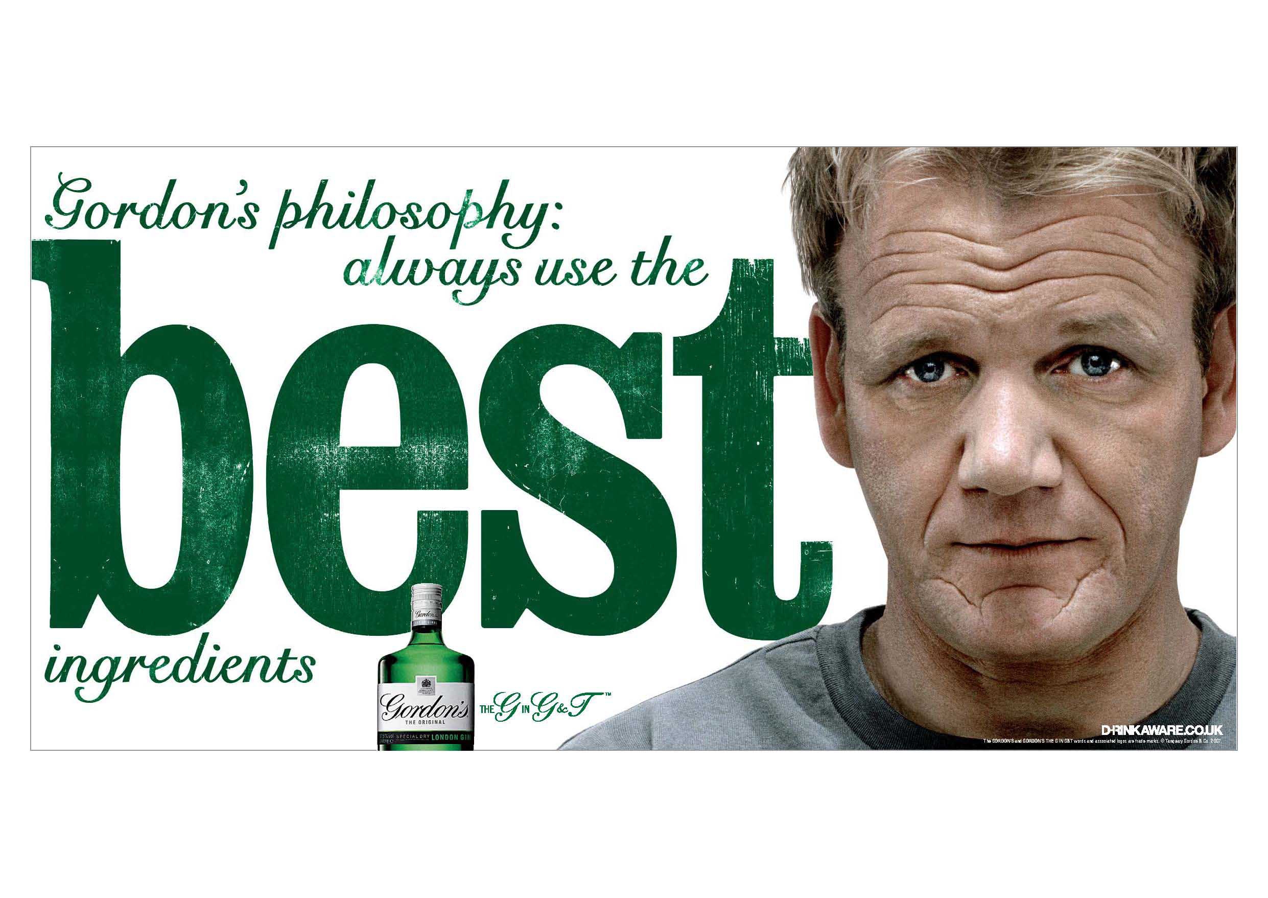 Gordon's Gin Gordon Ramsay Ad Age