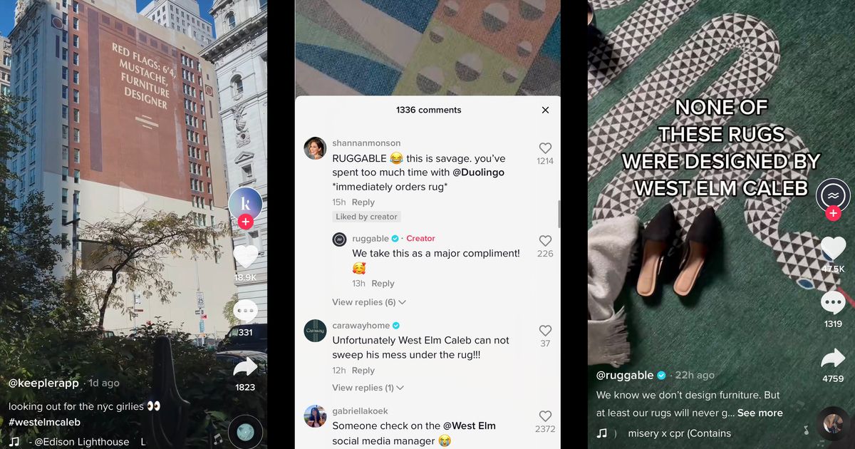 'West Elm Caleb' TikTok trend—Why brands should stay away Ad Age