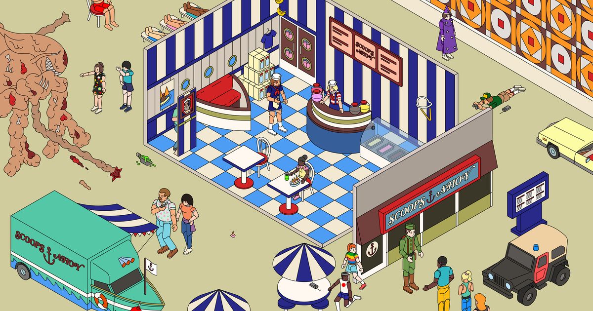 Baskin Robbins Stranger Things - AdAge.com