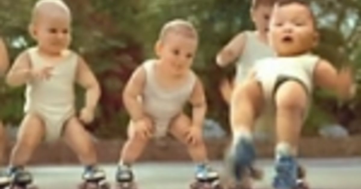 Evian's Rollerskating Babies Smash Records With 14 Million Views Ad Age