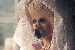 From blue blood to a giant head, PETA's ad depicts the horrors that might result from eating octopus