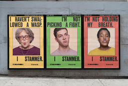 This powerful campaign lays bare misconceptions about stammering