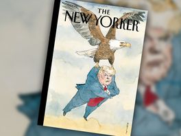 ‘A Weight Lifted’: The New Yorker depicts Trump’s exit