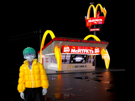 This McDonald’s-themed metaverse restaurant serves food NFTs—but was built without the chain’s permission