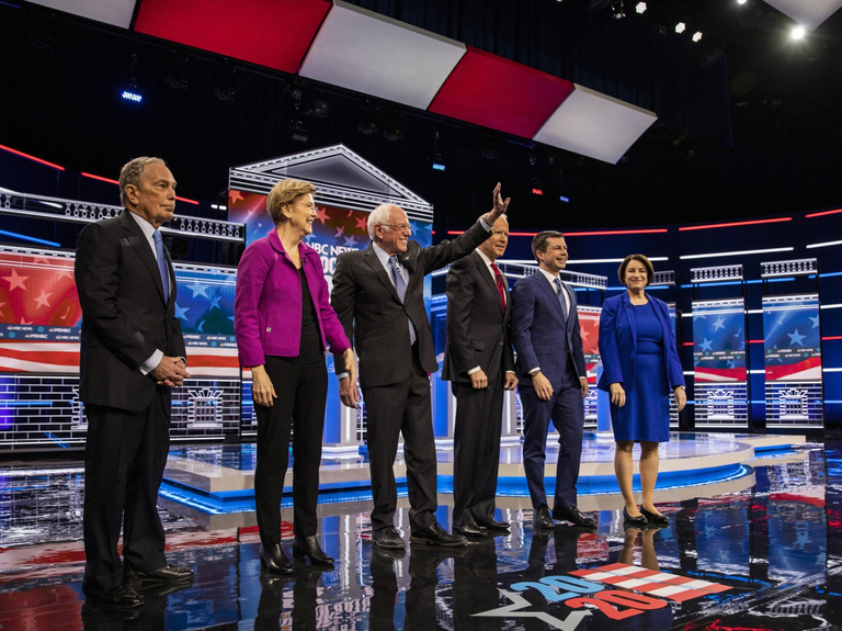 Bloomberg's messy first debate draws record ratings