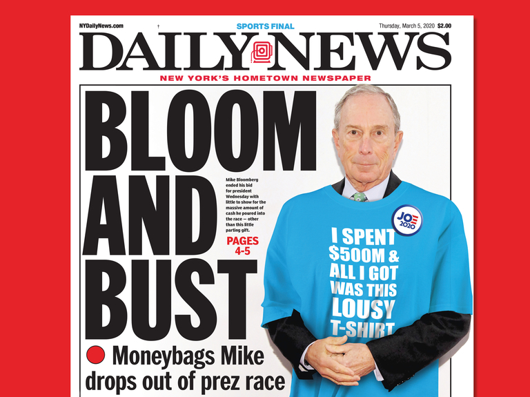 Mike Bloomberg is the Pets.com of politics