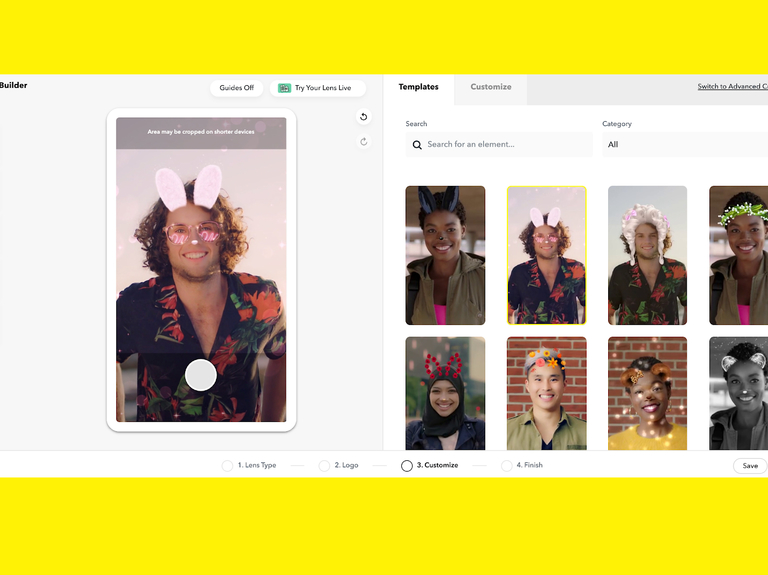 Snapchat creates augmented reality ads for dummies that basically give the technology away