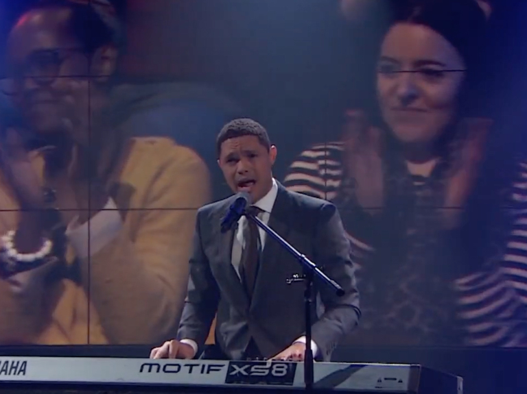 Watch Trevor Noah’s love song to live audiences (before he goes audience-free)