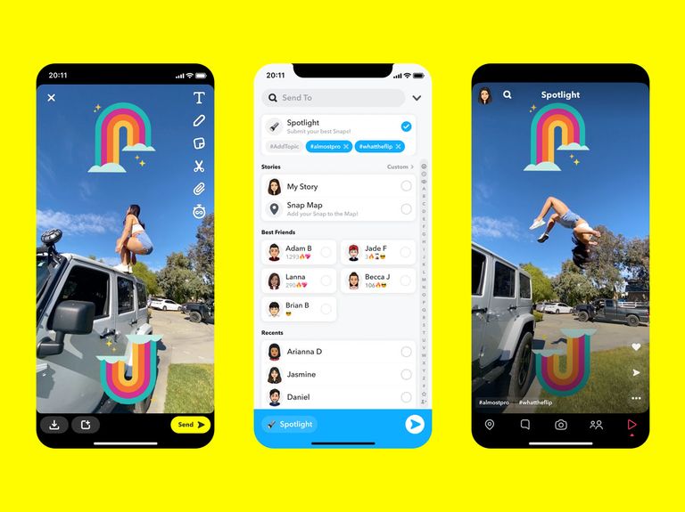 Snapchat rolls out TikTok rival offering that will pay users $1 million a day