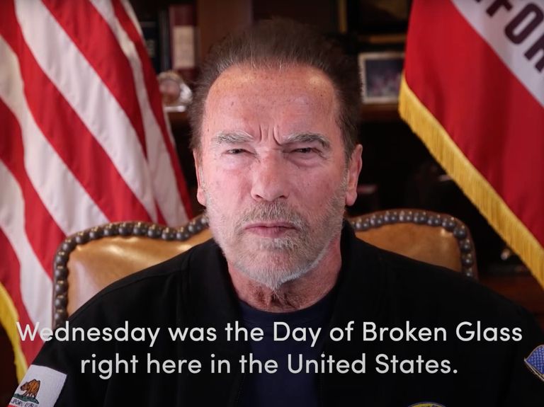 Why Arnold Schwarzenegger’s moving pro-Democracy video works so brilliantly