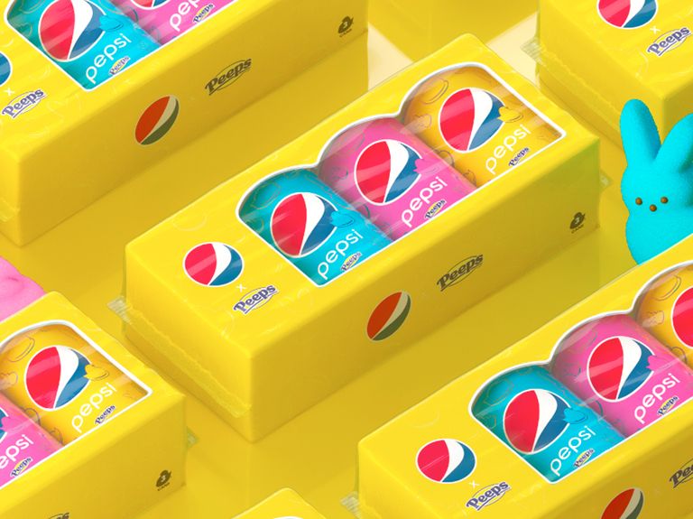 Pepsi hooks up with Peeps for marshmallow soda