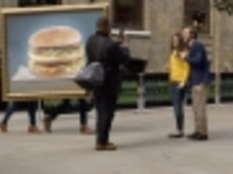 McDonald's Challenges You Not to Get Distracted by a Big Mac