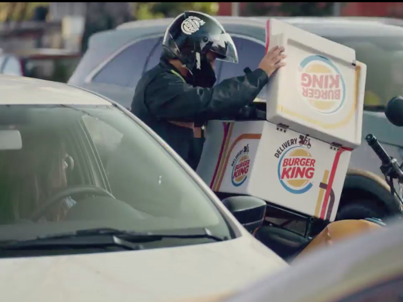 Burger King's Traffic Jam Whopper will come to you when you're stuck in