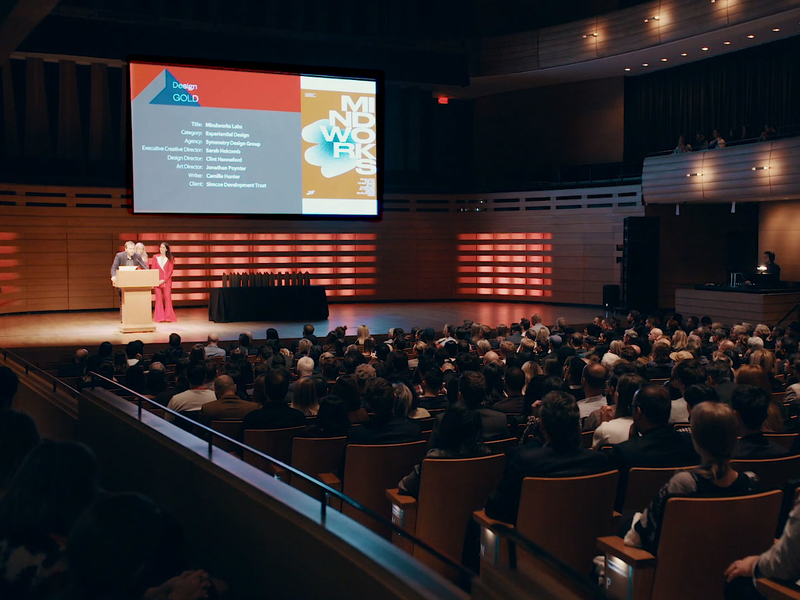 How an acceptance speech for a design award turned into a PSA for mental health