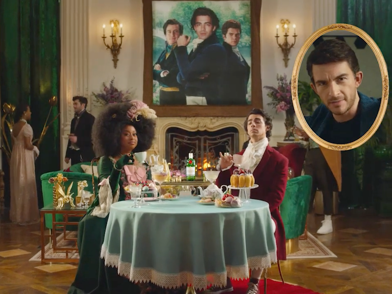 Joe Jonas learns how to be a Bridgerton in Tanqueray and Netflix tieup