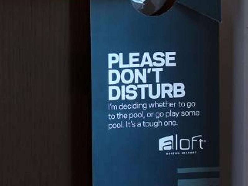 Aloft Boston Seaport Hotel: Environmental Signage and Social Posts | Ad Age