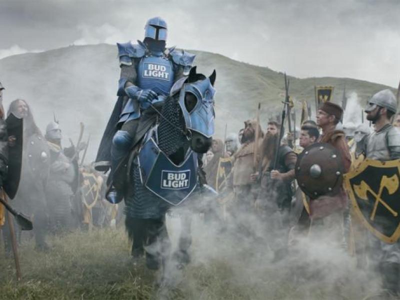 Watch 'Bud Knight' Gallops into 'Dilly Dilly' Super Bowl Ad Ad Age