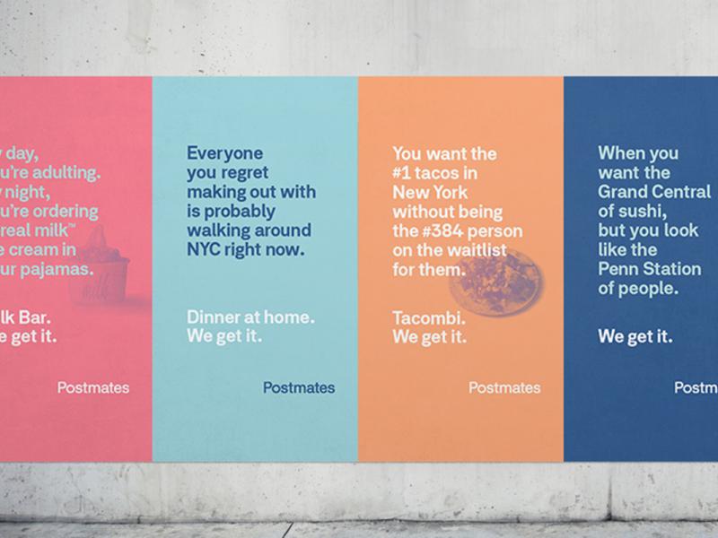 Postmates gets your cravings, New Yorkers Ad Age