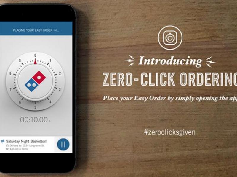 Domino S Cooks Up Its Latest Tech Move Zero Click Ordering Ad Age