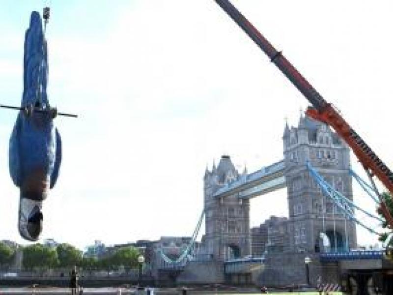 Monty Python Exploding Parrot Monty Python's Dead Parrot Comes to Life As Giant Sculpture in London ...