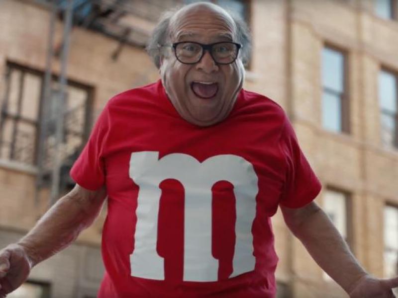 Mnm Rapper Ad Watch an M&M Become Danny DeVito in Candy's Super Bowl Spot | Ad Age