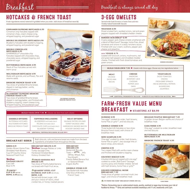 Bob Evans Brings Back Jingle Revamps Menu Ad Age