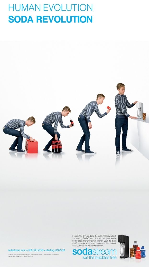 Sodastream Markets Itself As 'Evolved' Soda | Ad Age