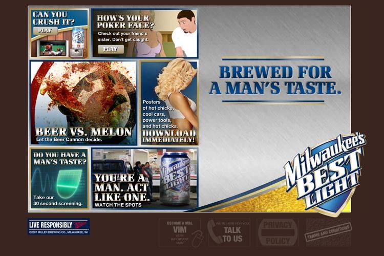 Milwaukee's Best Light Brewed for a Man's Taste Ad Age